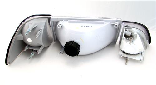 1987-93 Mustang Economy Headlight Kit with Clear Sidemarkers