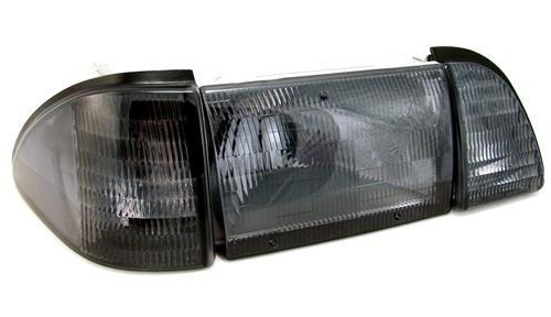 Ford Mustang Smoked Headlights (87-93)