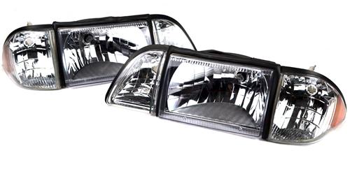 Ford Mustang Ultra Clear Headlight Kit (87-93)