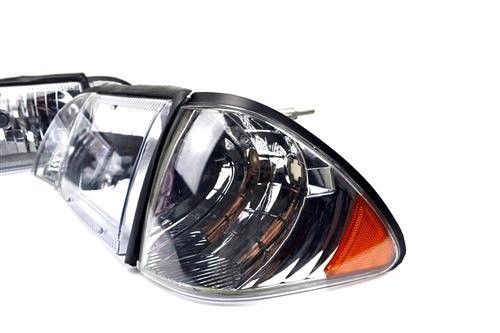 Ford Mustang Ultra Clear Headlight Kit (87-93)