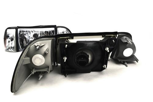 Ford Mustang Ultra Clear Headlight Kit (87-93)