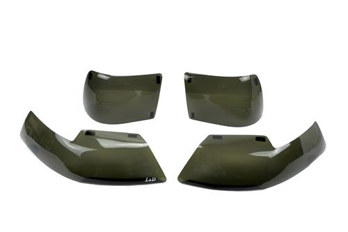 Mustang SVE Smoked Headlight & Tail Light Cover Kit (99-04)