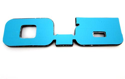 1979-93 Mustang Chrome 5.0L Fender Emblem