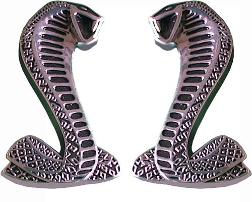 1979-04 Mustang Cobra Fender Emblem Kit