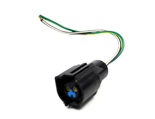 1983-95 Mustang Coolant Temp Sensor Connector,  Includes 6" Of Wiring Pigtail