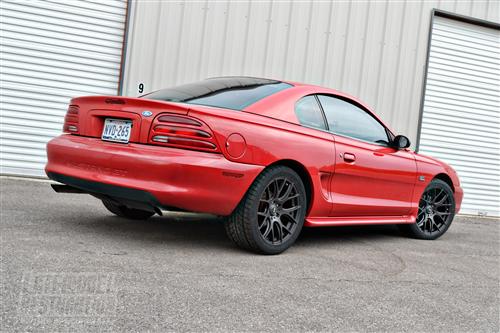 1994-04 Mustang Flat Black SVE Drift - 18X9