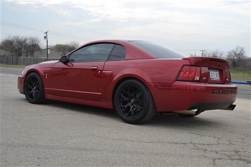 1994-04 Mustang Flat Black SVE Drift - 18X9
