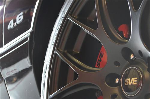 1994-04 Mustang Flat Black SVE Drift - 18X9
