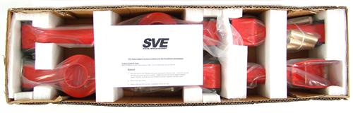1979-04 Mustang SVE Tubular Rear Upper And Lower Control Arm Kit, Red