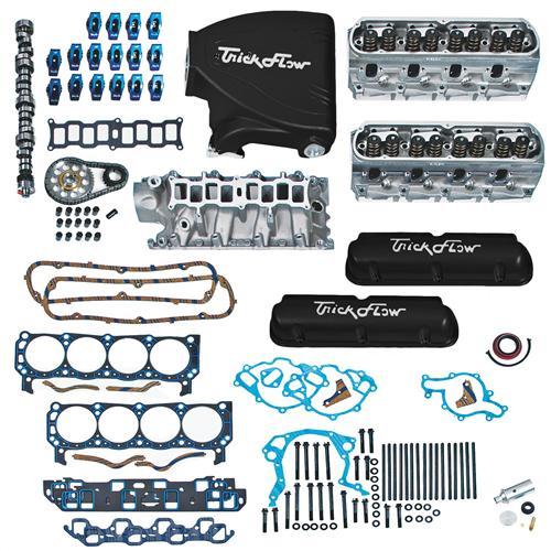 Trick Flow Mustang Top End Kit, w/ Street Burner Intake Black (8793) 5.0L